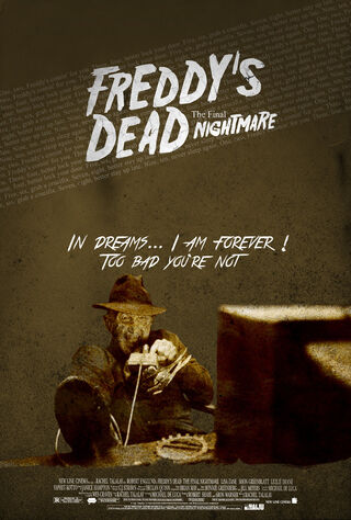Freddy's Dead: The Final Nightmare (1991) Main Poster
