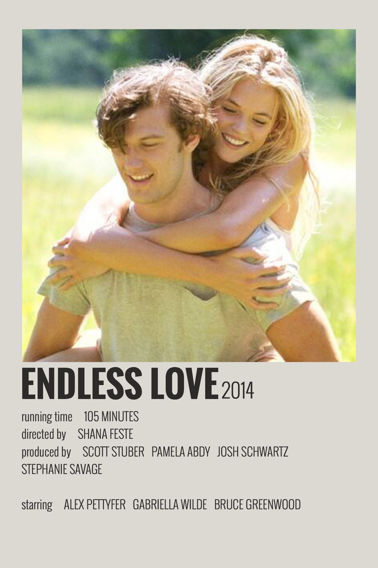 Endless Love Main Poster