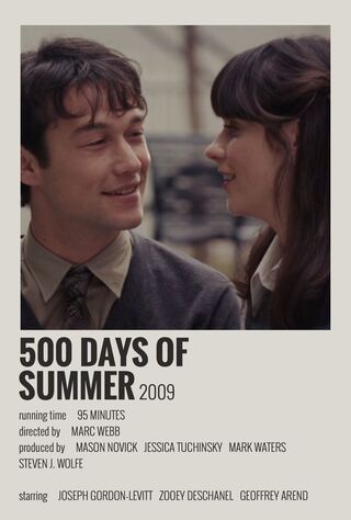 500 Days Of Summer (2009) Main Poster