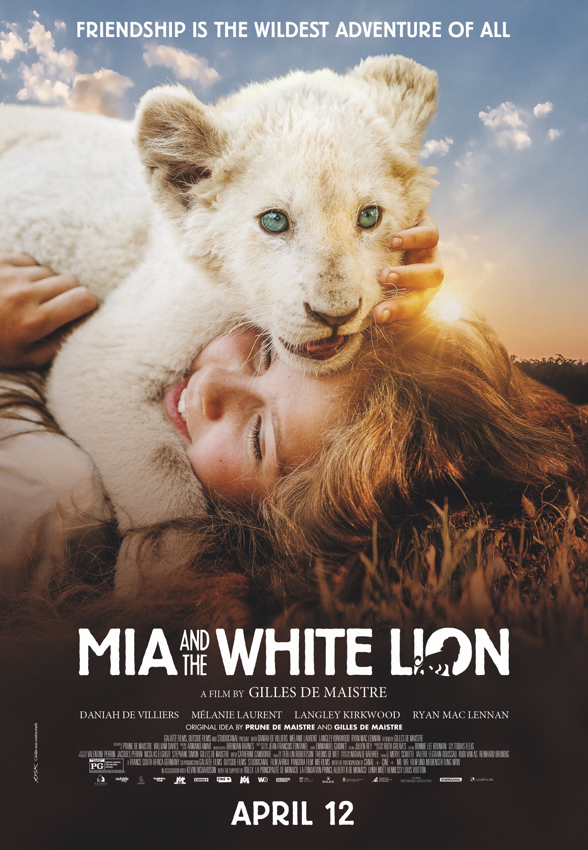 Mia And The White Lion Main Poster