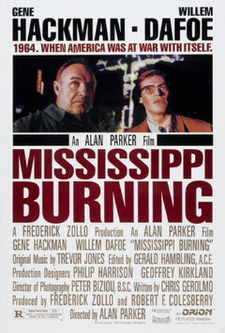 Mississippi Burning (1989) Main Poster