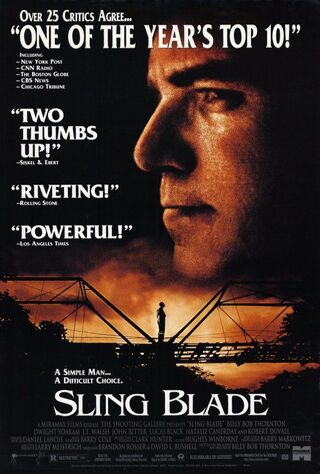 Sling Blade (1997) Main Poster