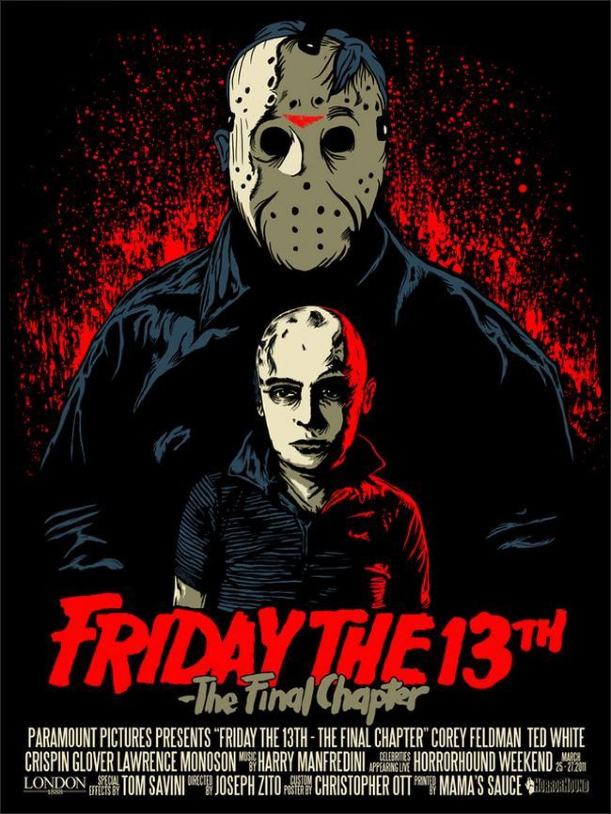 Friday The 13th: The Final Chapter Main Poster