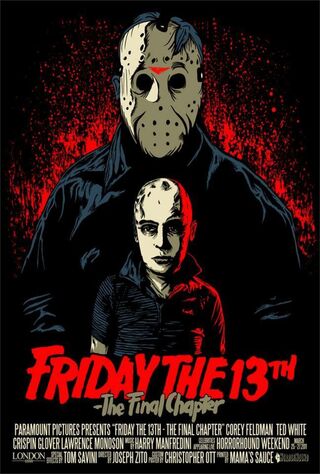 Friday The 13th: The Final Chapter (1984) Main Poster