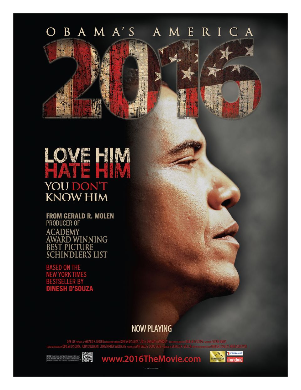 2016: Obama's America Main Poster