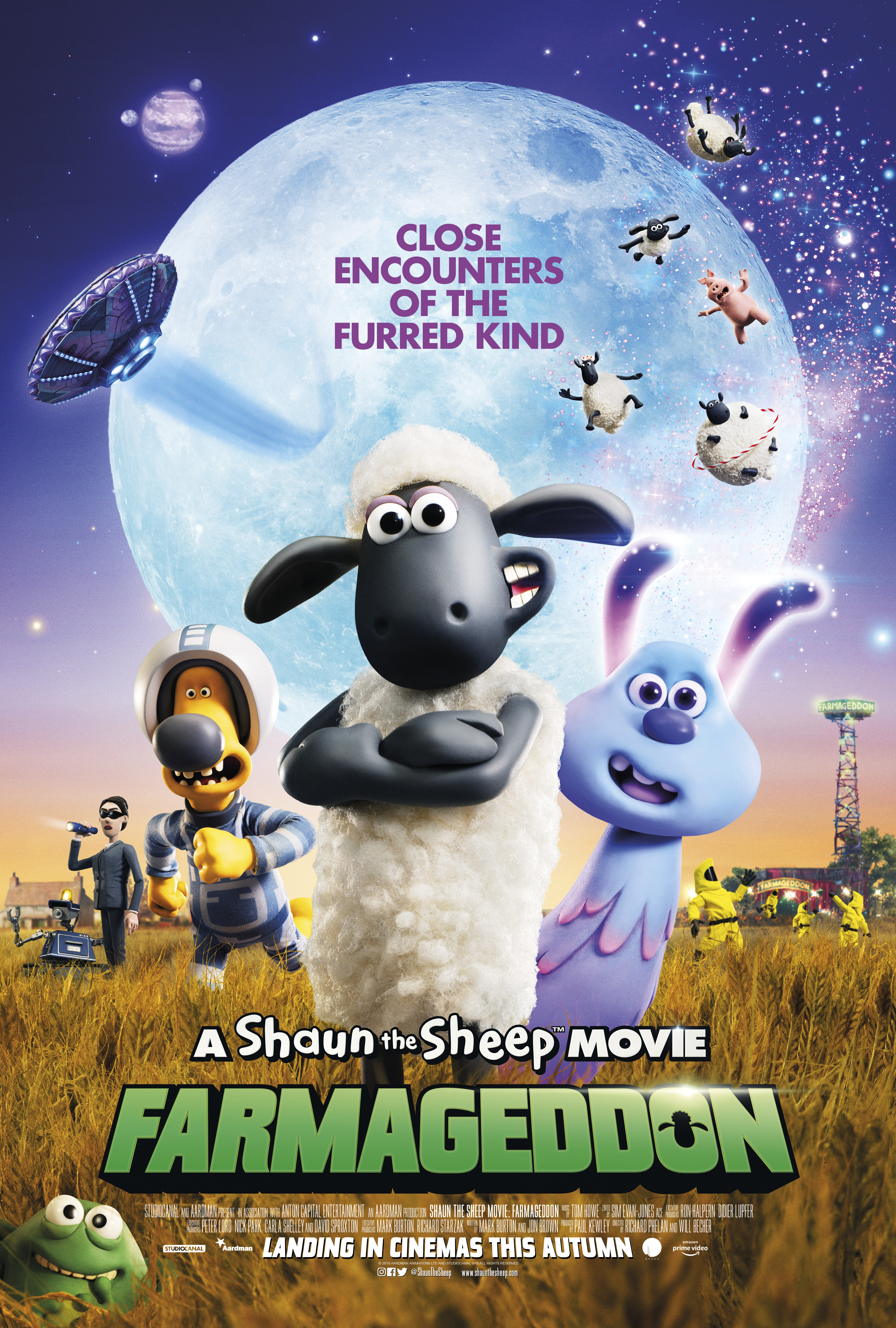 A Shaun The Sheep Movie: Farmageddon Main Poster