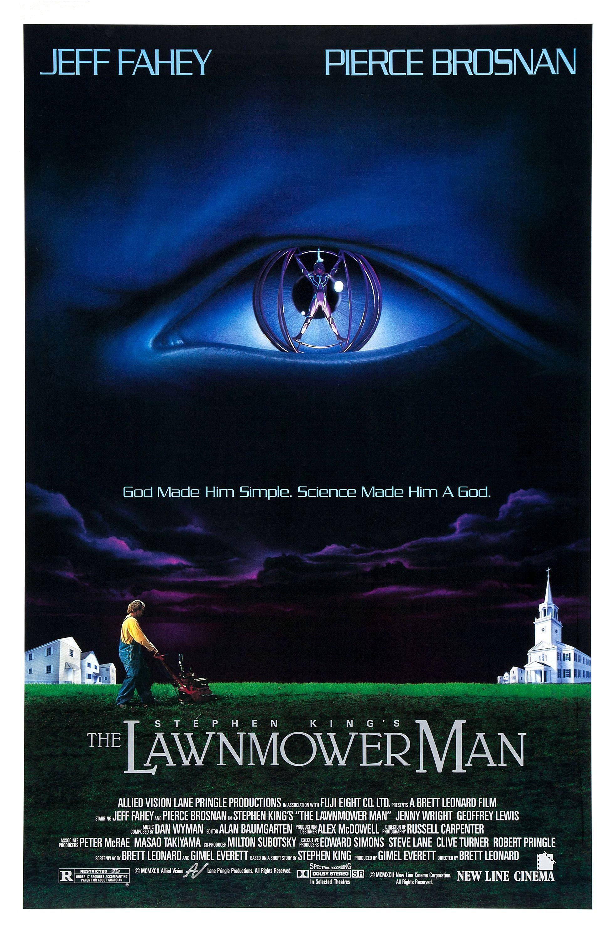 The Lawnmower Man Main Poster