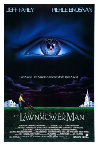The Lawnmower Man (1992) Main Poster