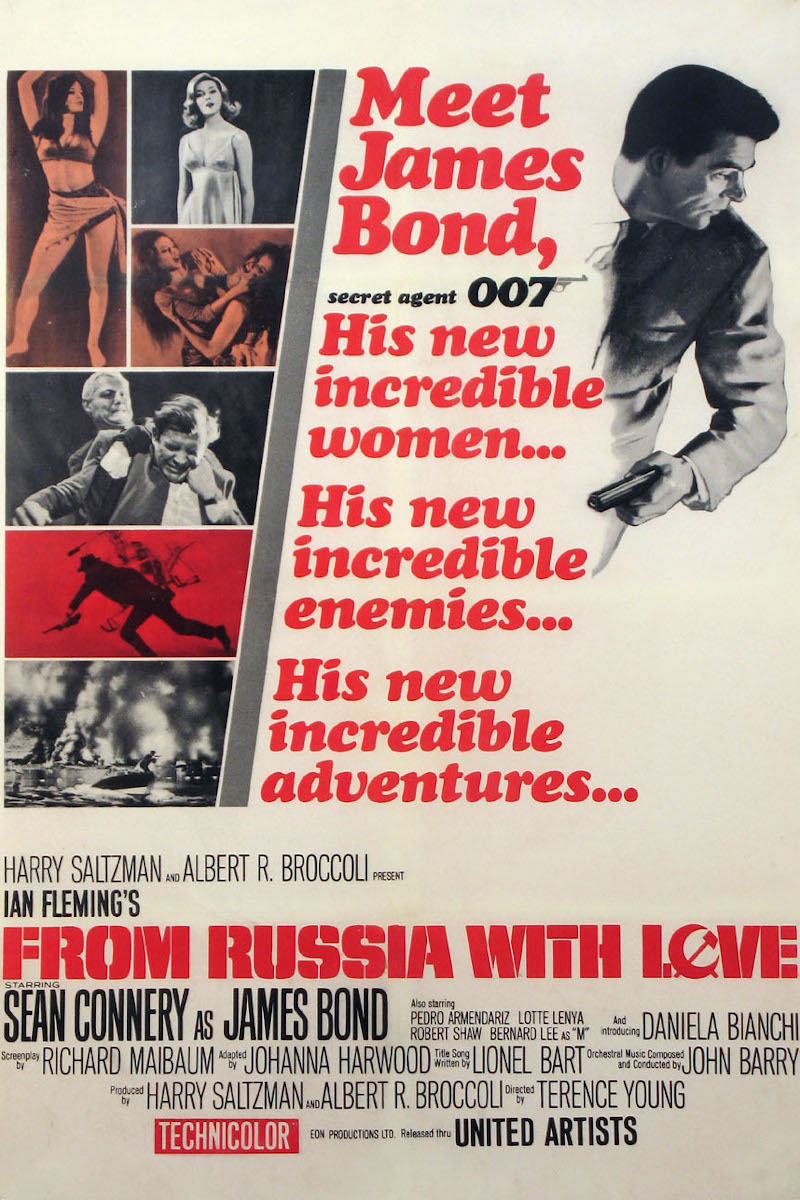 From Russia With Love Main Poster