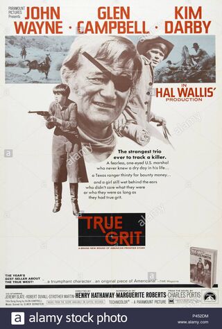 True Grit (1969) Main Poster