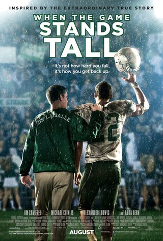 When The Game Stands Tall (2014) Main Poster