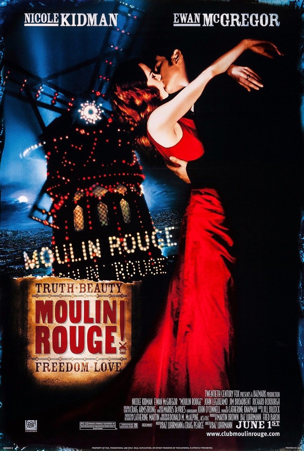 Moulin Rouge! Main Poster