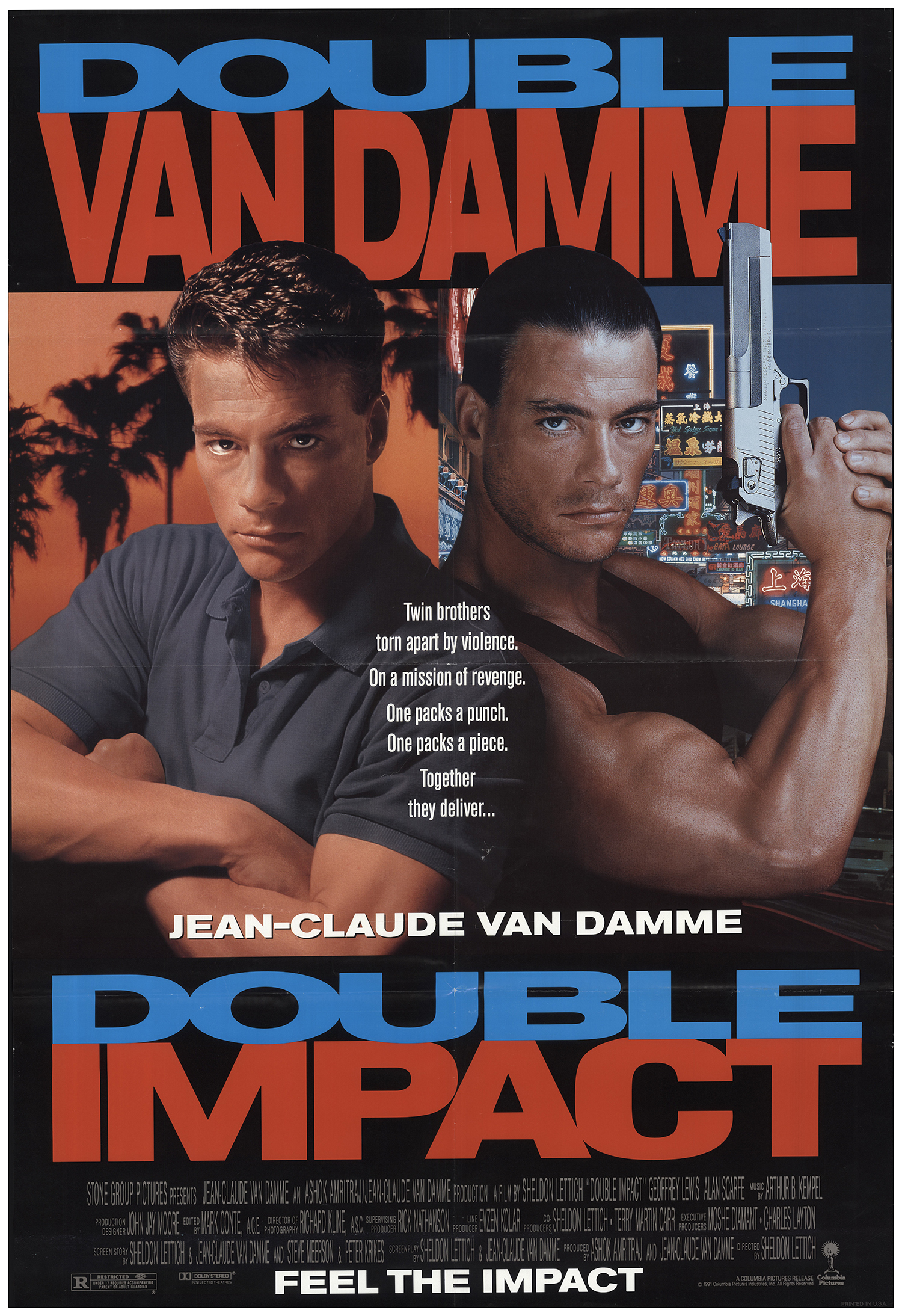 Double Impact (1991) Main Poster
