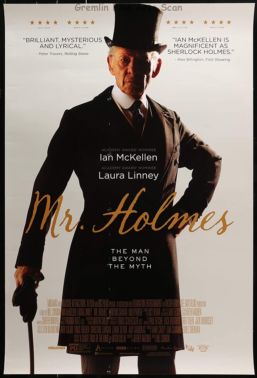 Mr. Holmes Main Poster