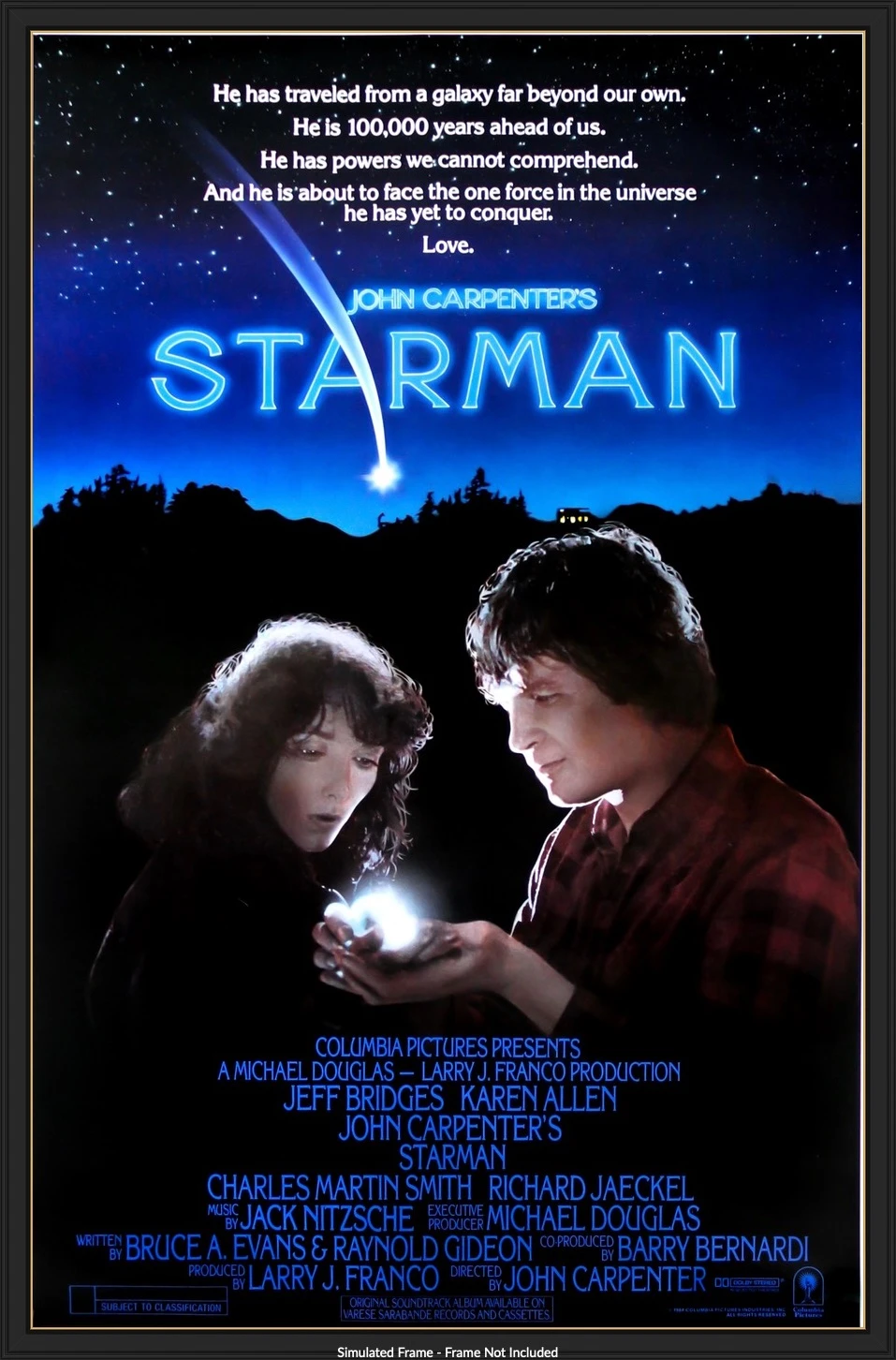 Starman (1984) Main Poster