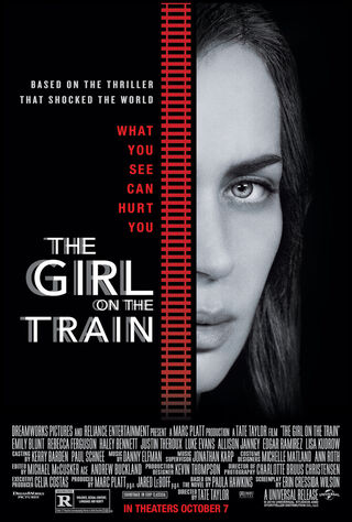 The Girl On The Train (2016) Main Poster
