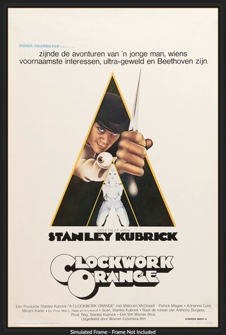 A Clockwork Orange (1972) Main Poster