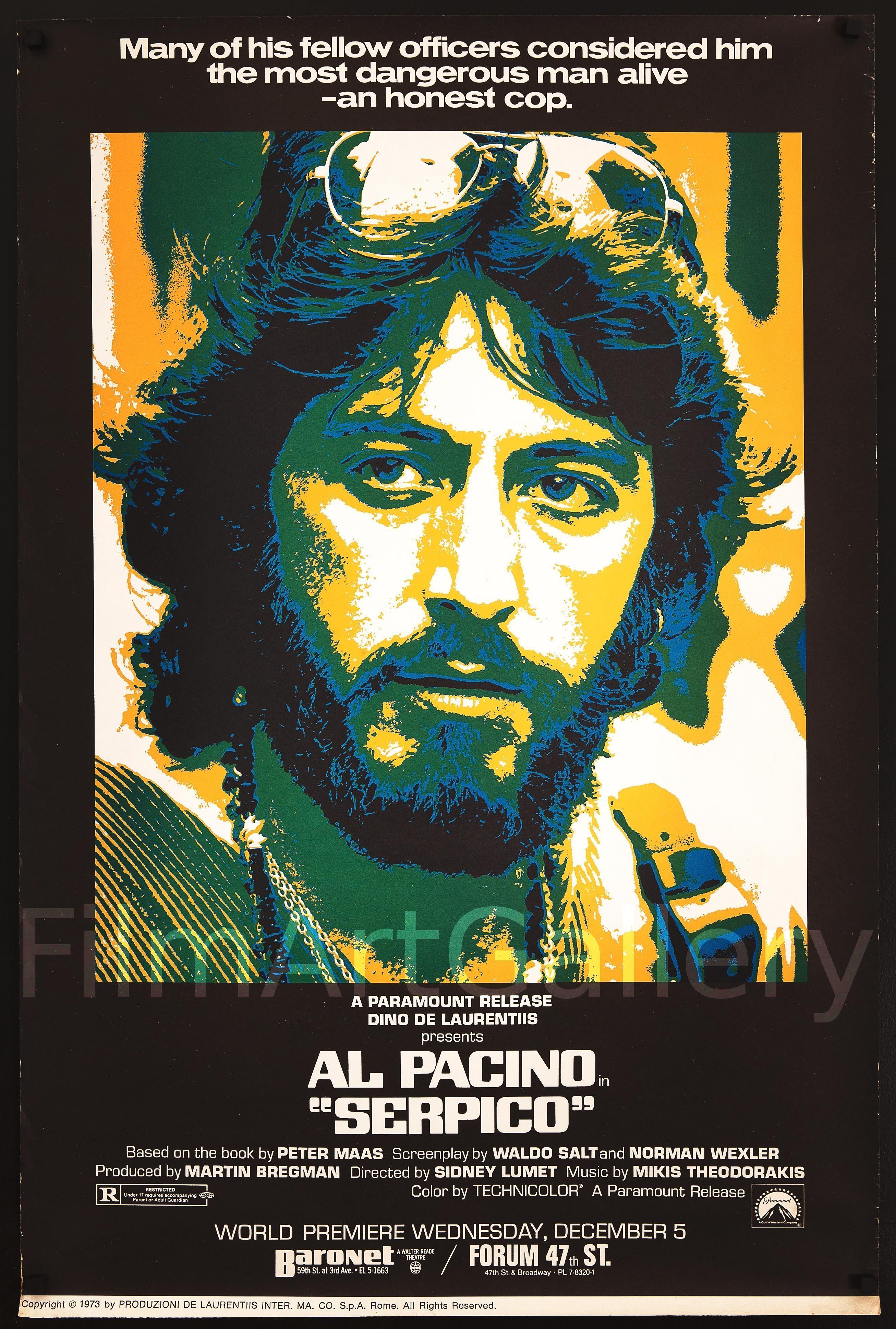 Serpico (1973) Poster #1