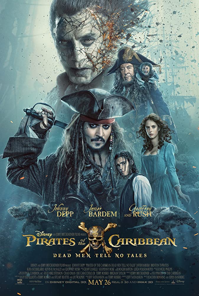 Pirates of the Caribbean: Dead Men Tell No Tales Main Poster