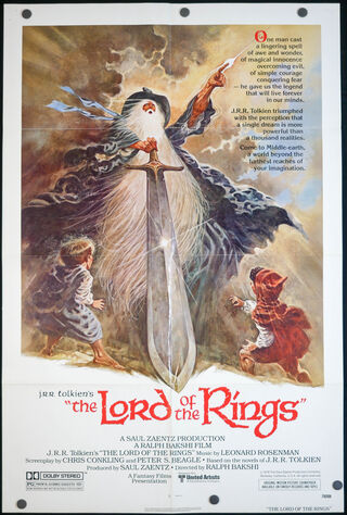 The Lord Of The Rings (1978) Main Poster