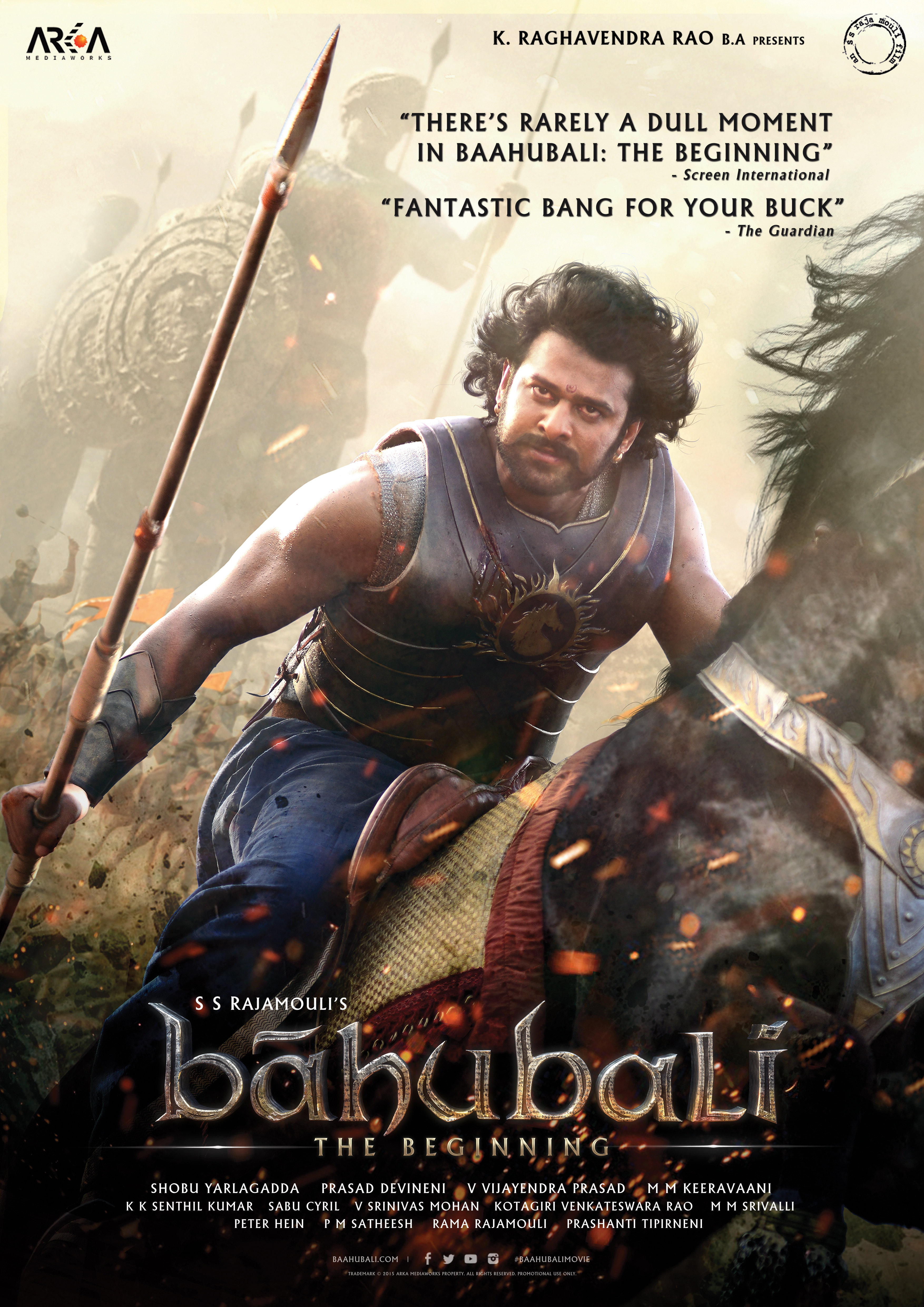 Baahubali: The Beginning Main Poster