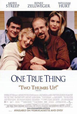 One True Thing (1998) Main Poster