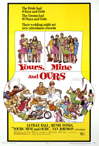 Yours, Mine And Ours (1968) Main Poster