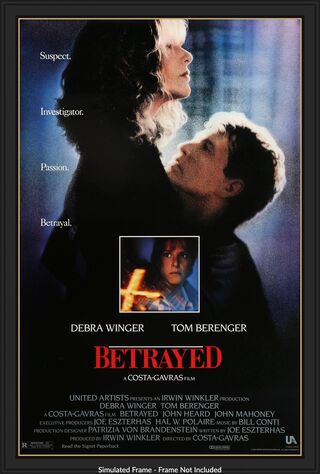 Betrayed (1988) Main Poster
