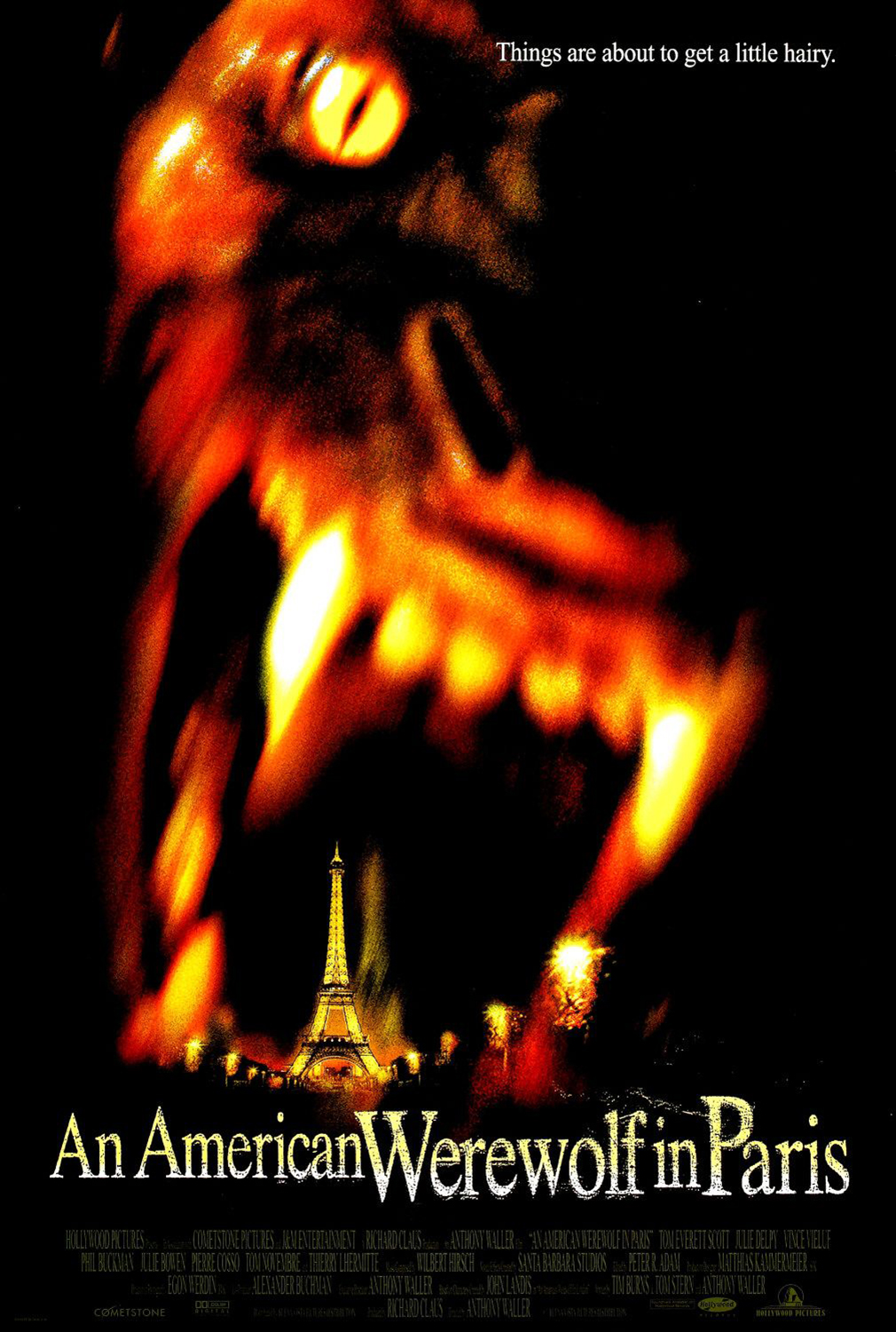 An American Werewolf In Paris Main Poster