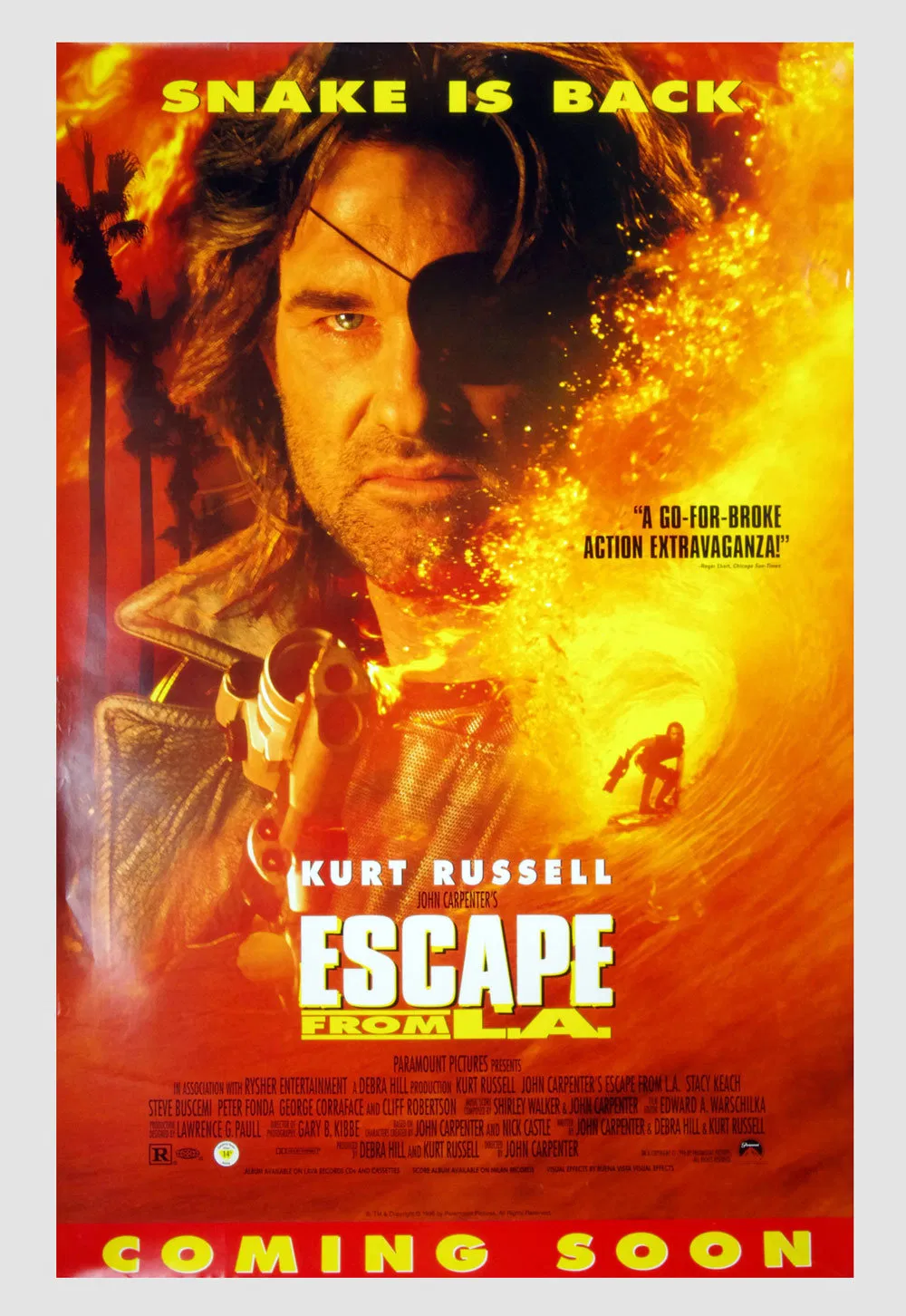 Escape From L.A. Main Poster