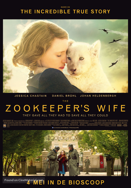 The Zookeeper's Wife Main Poster