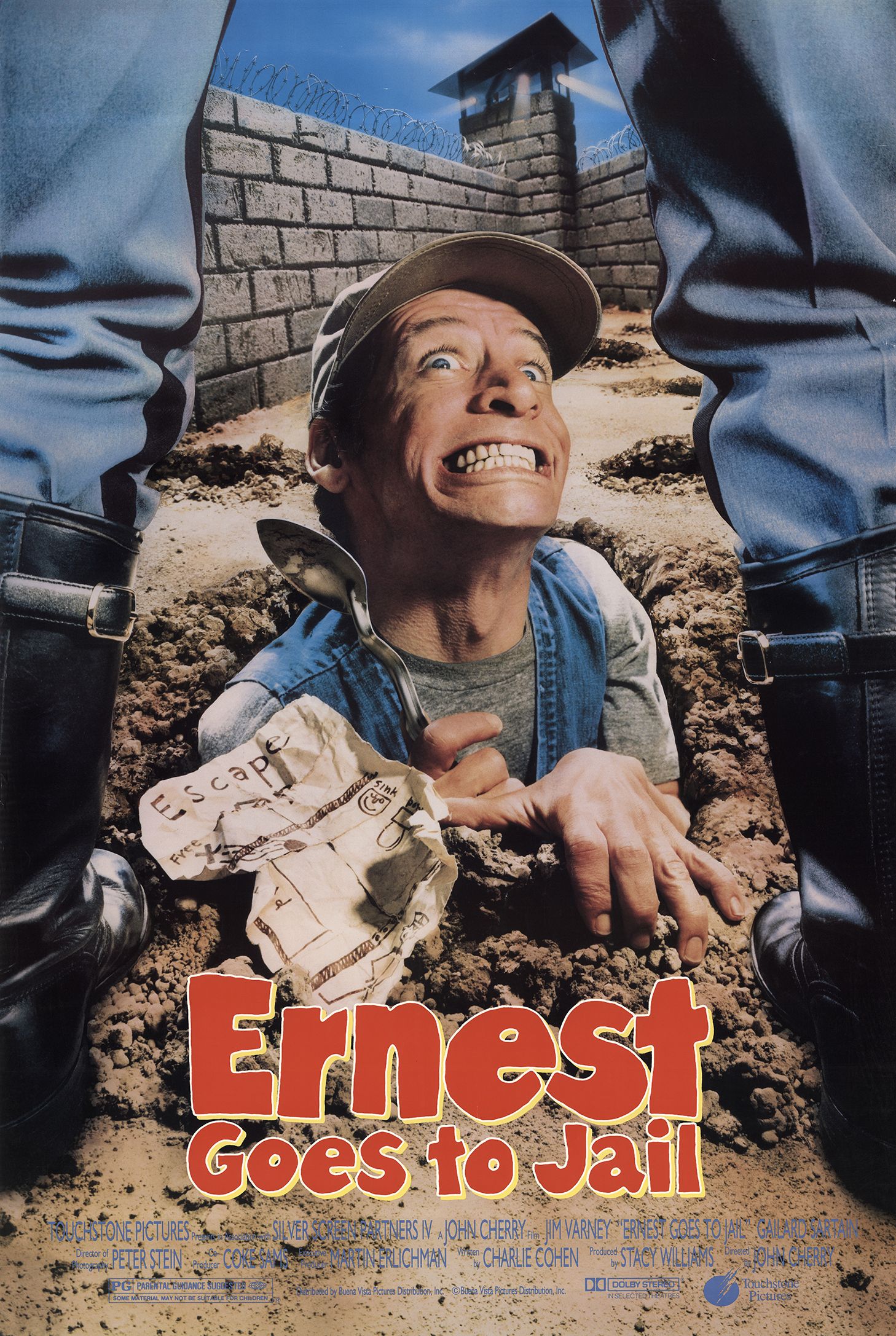 Ernest Goes To Jail Main Poster