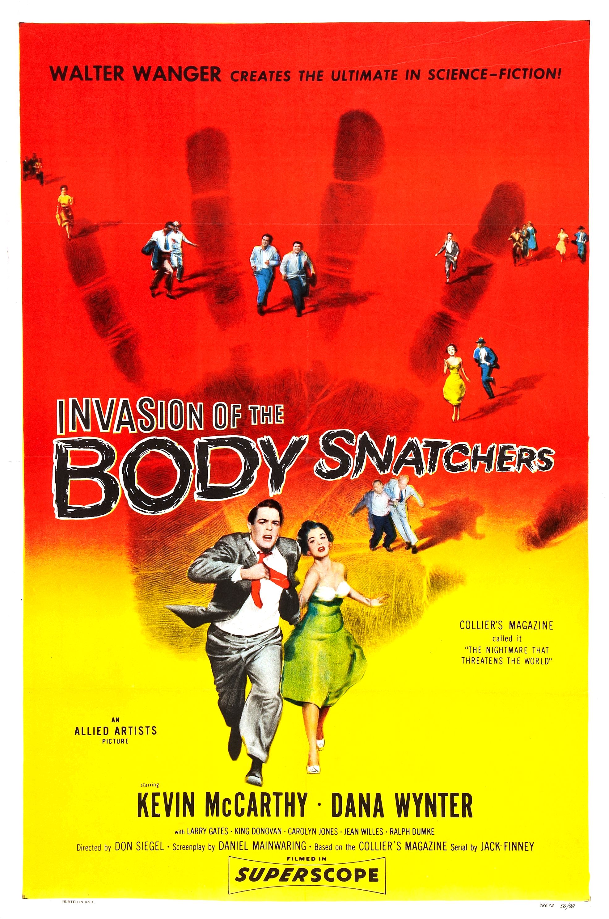 Invasion Of The Body Snatchers Main Poster