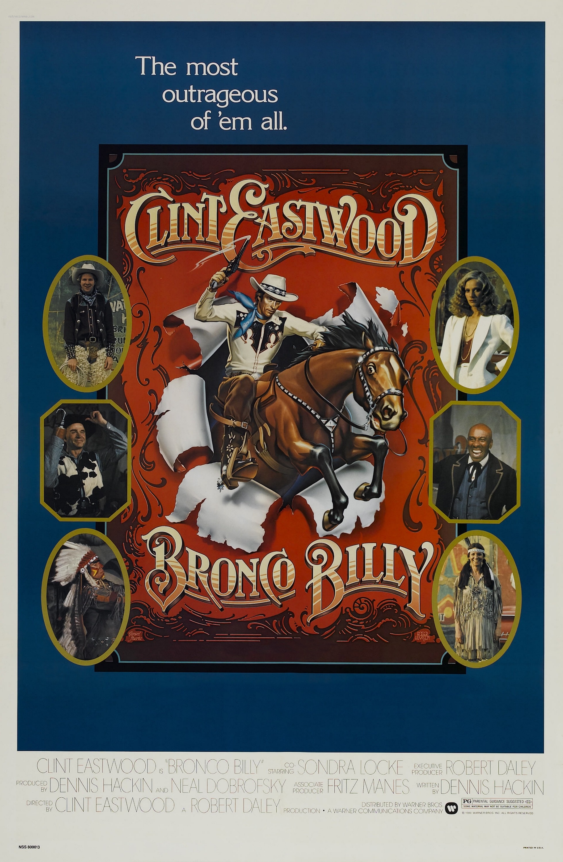 Bronco Billy Main Poster