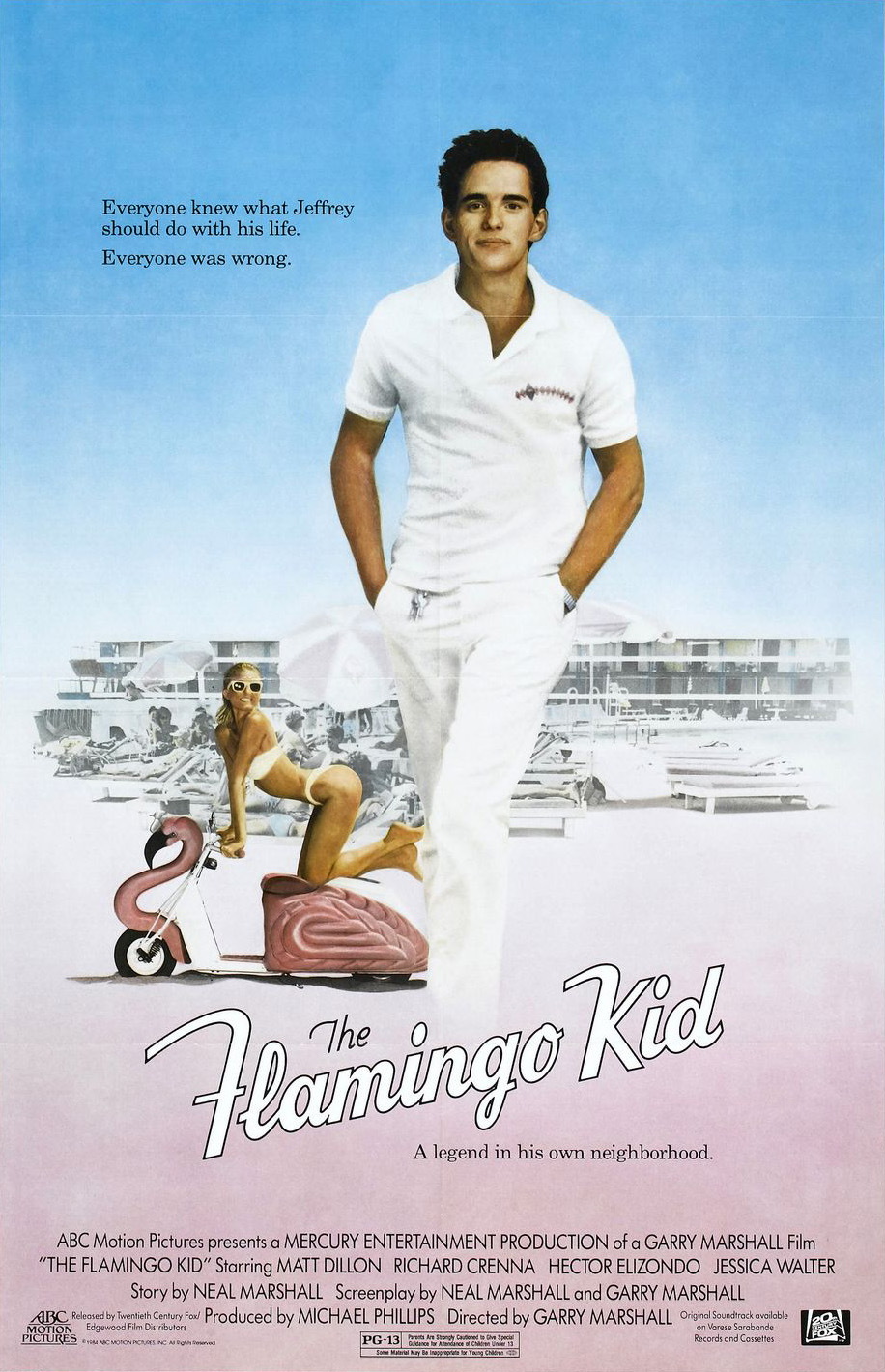 The Flamingo Kid Main Poster