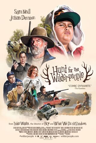 Hunt For The Wilderpeople (2016) Main Poster