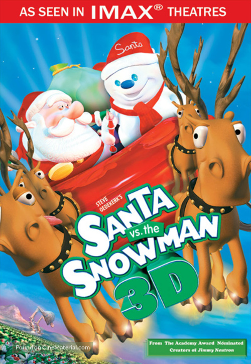 Santa Vs. The Snowman 3D Main Poster