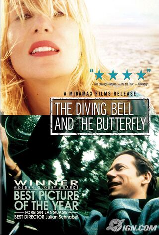 The Diving Bell And The Butterfly (2008) Main Poster