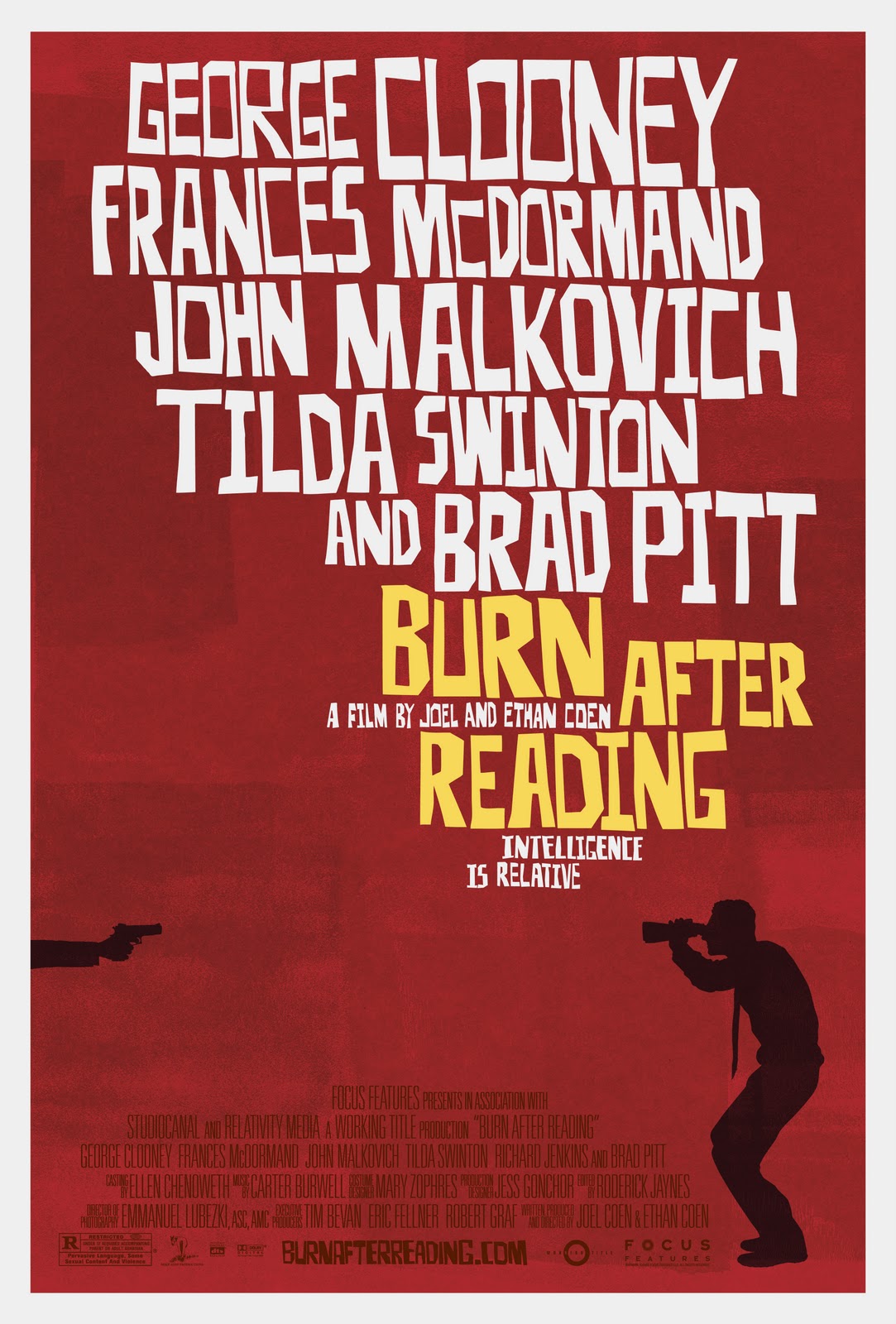 Burn After Reading Main Poster