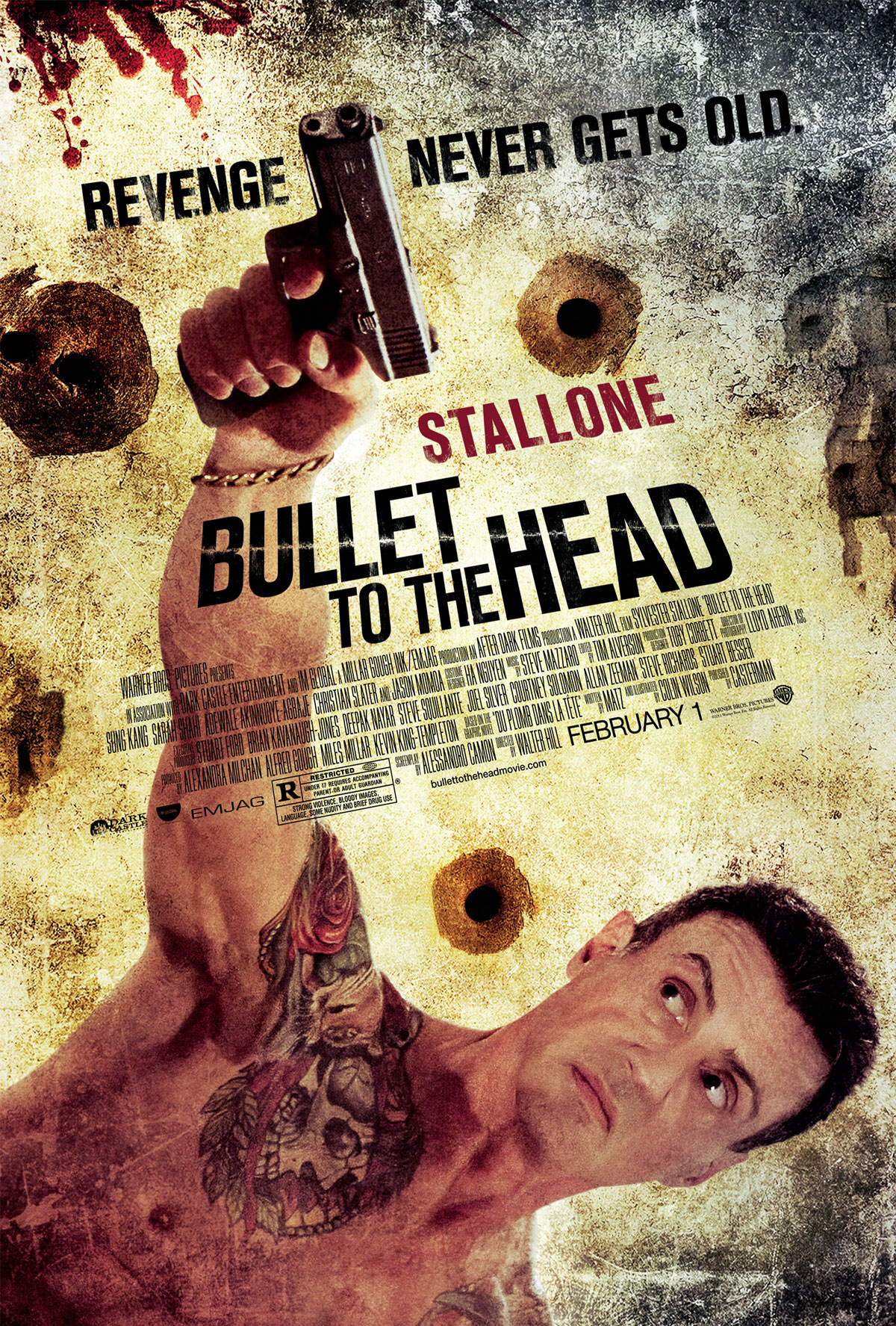Bullet To The Head Main Poster