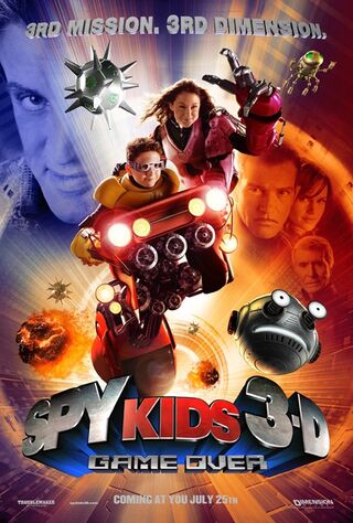 Spy Kids 3-D: Game Over (2003) Main Poster
