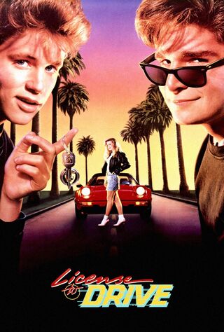 License To Drive (1988) Main Poster