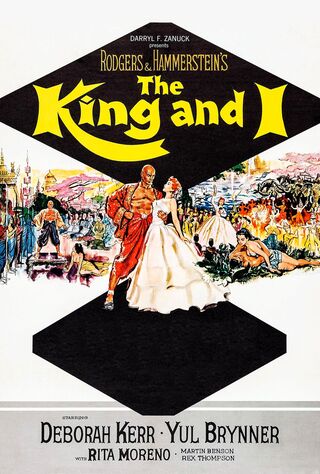 The King And I (1956) Main Poster