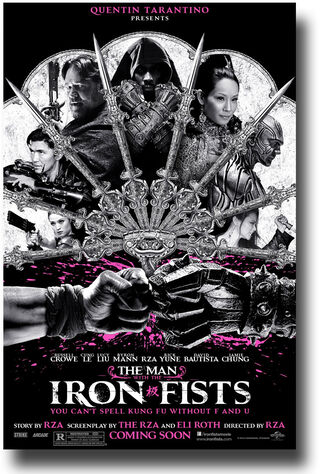 The Man With The Iron Fists (2012) Main Poster