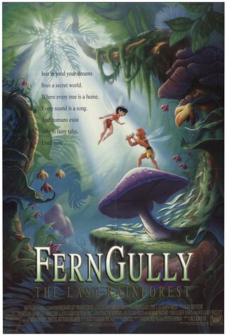 FernGully: The Last Rainforest (1992) Main Poster