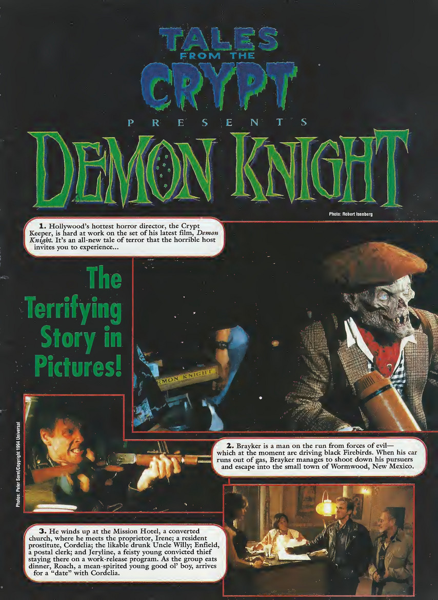 Tales From The Crypt: Demon Knight Main Poster