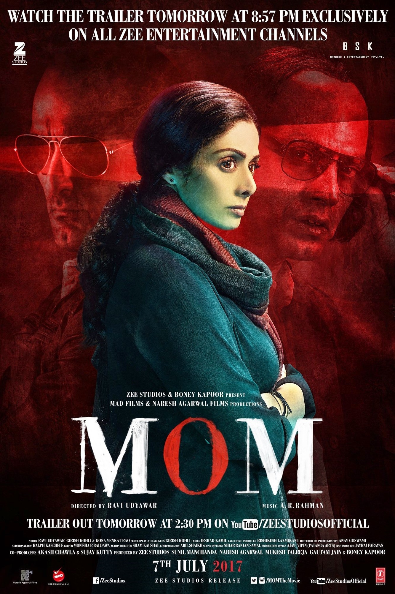 Mom (2017) Main Poster