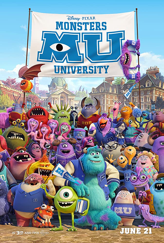 Monsters University Main Poster