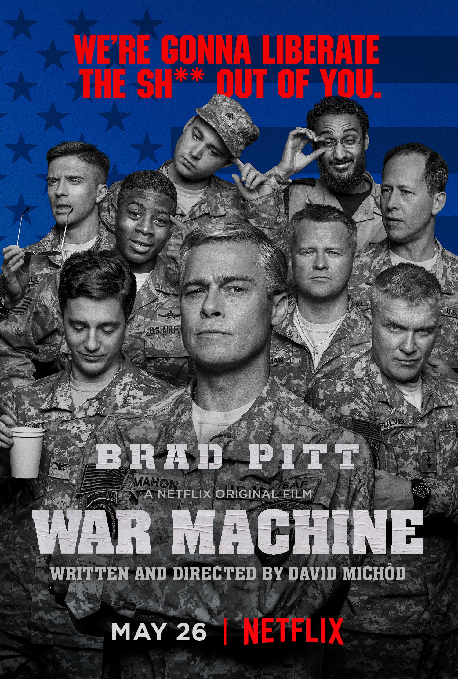 War Machine Main Poster