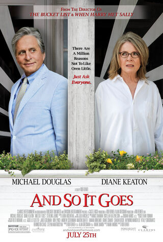 And So It Goes (2014) Main Poster